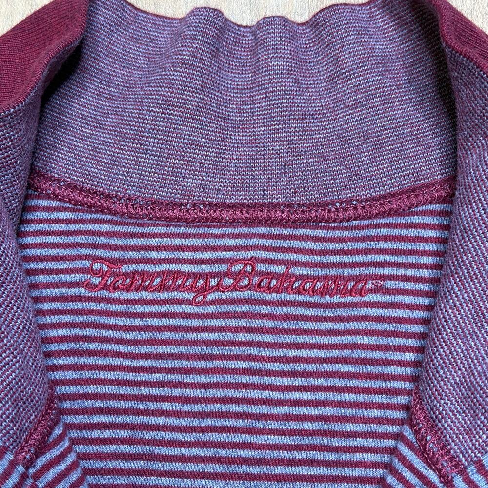 Tommy Bahama USC Trojans 2XL Quarter Zip Pullover Sweater Red NCAA University - Picture 6 of 13
